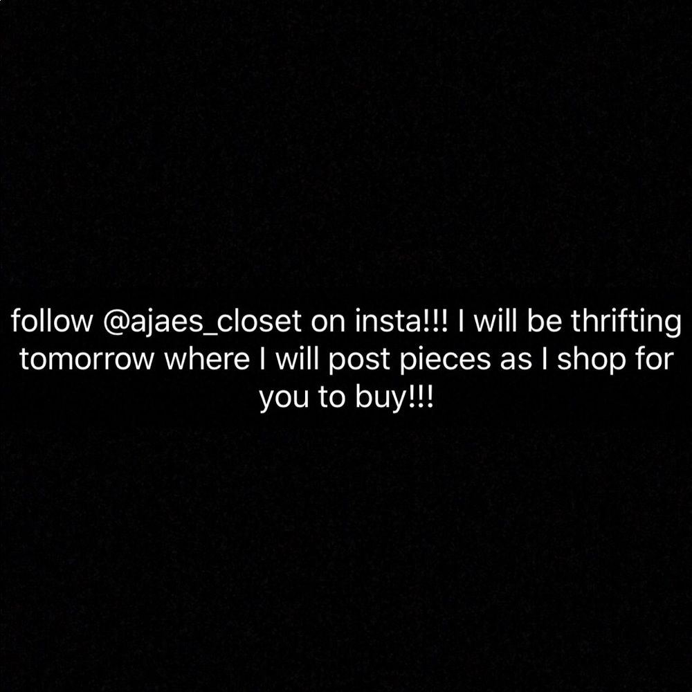 @ajaes_closet I will be posting as I thrift !!